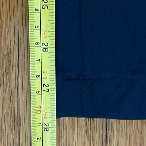 BANANA REPUBLIC City Pants Men’s Size 29x30 Navy Blue Slim Fit Tech Active - Picture 7 of 7
